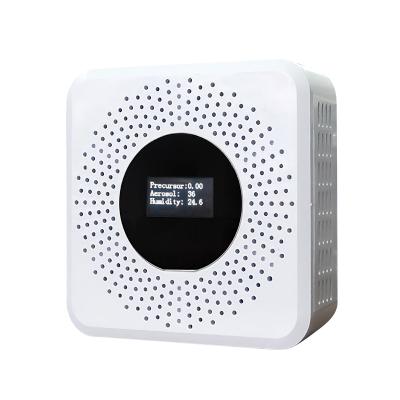 China 4G Indoor Radio 3 in 1 CO2 Carbon Dioxide, Air Temperature and Humidity Monitoring Sensor Detector for Indoor Air Environment for sale