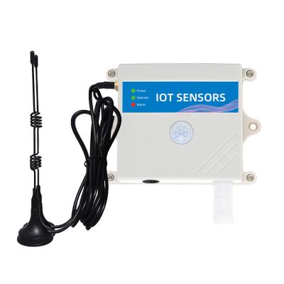 China 4G Indoor 3 in 1 Illumination, Air Temperature and Humidity Monitoring Sensor Transmitter for Agriculture Monitoring for sale