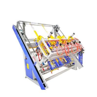 China Factory Automatic Euro Stringer Wood Pallet Nailing Branding Cutting Stacking Machine for sale