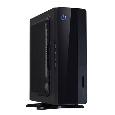 China Small Steel Mini ITX 3.3L Computer Case, PC Gabinete, HTPC Case With Internal Power Supply for sale