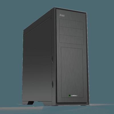 China With Full Fan Tower ATX Computer Case, Silent Design with Multi-HDD Slot Chassis for PC Server, Workstation for sale