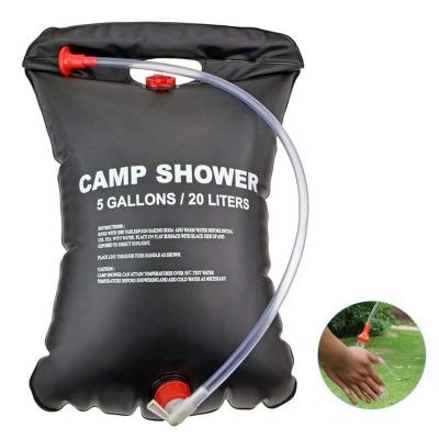 China 20L 5 Gallon PVC Portable Camping Shower Bag E-1102 for sale