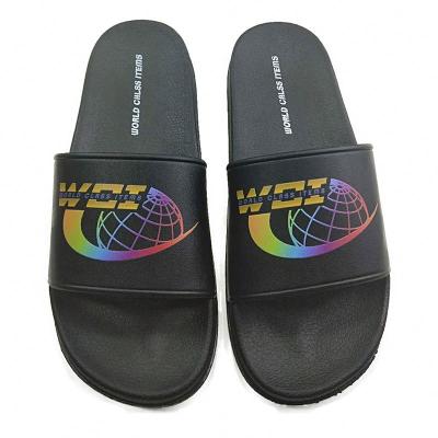 China CUSHIONING PVC Sheet For Slipper Bling Slider Sandal Mens Famous Designer Slider Custom 2020 for sale