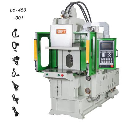 China VERTICAL standard plastic injection molding machine for electrical outlet for sale