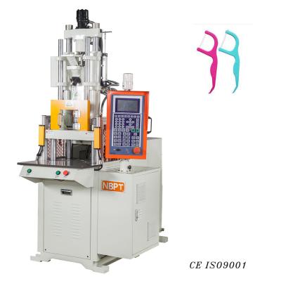 China VERTICAL Standard Plastic Injection Molding Machines For Tooth Floss Sticks for sale