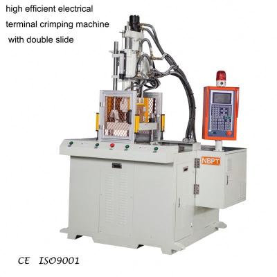 China VERTICAL High Efficient Electric Terminal Crimping Machine With Double Slide for sale