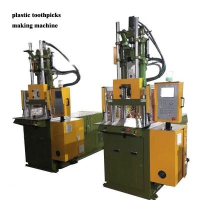 China Verticale MINI Automatische Servo Plastic Injection Molding Machine Maak 55ton Tandpieker Te koop