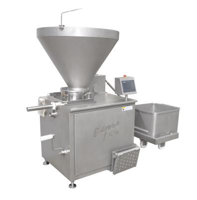 China 12.25kW Power Vacuum Sausage Filler 6000Kg / H Capacity Automatic Sausage Stuffer for sale