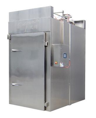 China PLC Control Industrial Combi Steam Oven Two Door Two Trolleys Industrial Bakery Oven for sale