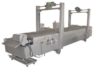 China Variable Speed Chicken Nuggets Processing Line ,  Commercial Frying Equipment for sale