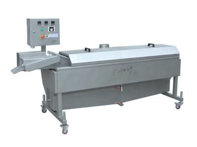 China 300kg Chicken Nuggets Processing Line , Industrial Deep Fryer With Filtration System for sale