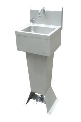 China Commercial Hygiene Equipment Single Stainless Steel Wash Hand Basin for sale