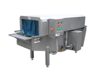 China Steam Heating Integrated Front Loader Washing Machine 1.7~8.5M / Min Conveyor Speed for sale