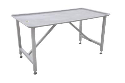 China Disassembled Stainless Steel Top Workbench SUS304 Heavy Duty Metal Workbench for sale