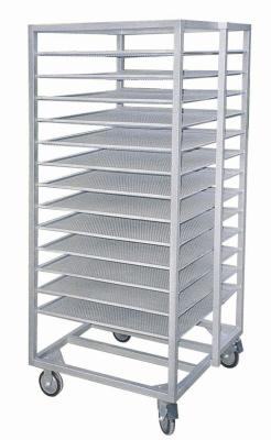 China 6 Tier Stainless Steel Food Trolley Food Service Stainless Steel Catering Trolley for sale