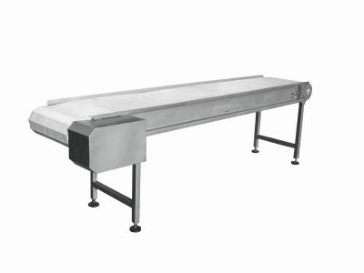 China Plastic Food Grade Belt Conveyor Electric Roller Industrial Conveyor For Meat Factory for sale