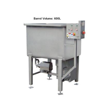 China 600 Liter Barrel Volume Brine Injector Machine Stainless Steel With Pump for sale