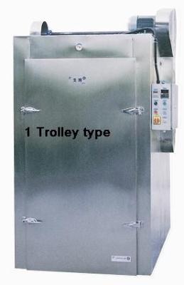 China 380V Voltage One Trolley Commercial Smoke Oven Stainless Steel 14.25KW Power for sale