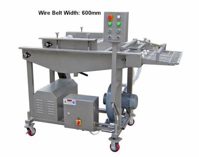 Cina Pepite di pollo variabili di velocità linea di trasformazione, rivestimento della pastella di tempura in vendita