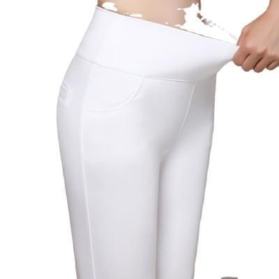 China Anti-Static Factory Supply Jogger Direct Track Pants Trousers To Peel Tight Gaiters Women Solid Color Pencil Pants for sale