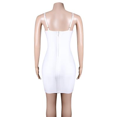 China Best Summer High Quality Anti-static Price Sexy Bandage Dress Women's Sexy Party Bodycon Dress for sale