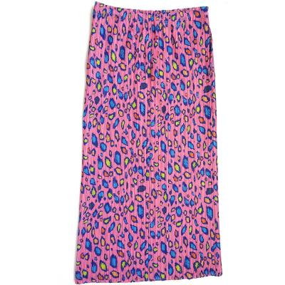 China Factory price fashion style anti-static leopard print pleated long skirt high quality casual skirt for sale