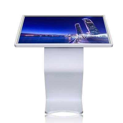 China 32 Inch Indoor Advertising Digital Signage Interactive Terminal Survey Machine Internet Floor POS Kiosk for sale