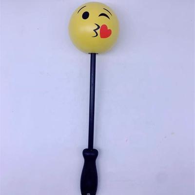 China Cute Cartoon Handheld Hammer Massager Neck Back Body PU Foam Massage Hammer Health Care Grinding Practice for sale