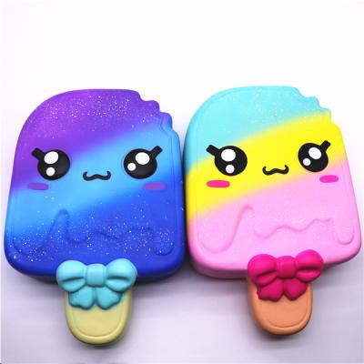 China Slow Rising Sticky Squishy Squishy Pillow Squishy Ice Cream Toy Giant Juguetes - Huge Squishy Lollipop Eco-Friendly Cute Popsicle for sale