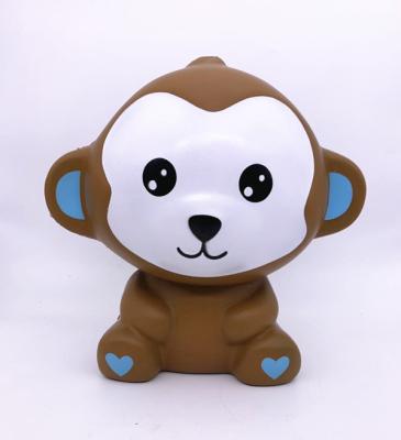 China PU Squishies Soft Slow Rising Stress Toys Huge Squishy Giant Monkey Eco-Friendly Cute Lovely Item Antistress Soothe Toy for sale