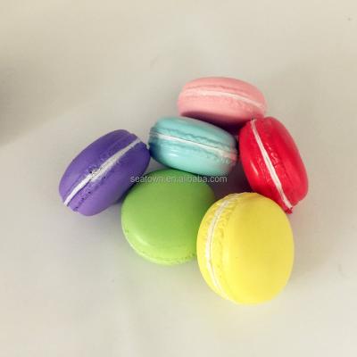 China China Squishy Toys Macarons Slow Rising Food Key Chain for sale