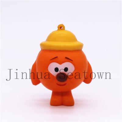 China Small monster 3 PU squishies juguetes stress toys slow rising sticky ball llavero squishy soft antistress eco-friendly widely used for sale