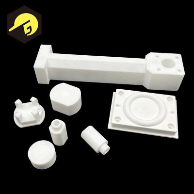 Cina Parti in PTFE di plastica su misura Industrial CNC Machine Processing White Low MOQ Accessori in vendita