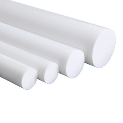 China Engenharia Rodas de  de Plástico Matéria-Prima PTFE Rod Bar 1-500mm Diâmetro à venda