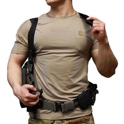 China Emersongear Outdoor Short Men's Sports Running T-shirt Outdoor Short Men's Tactical Military T-shirts Breathable Fitness Gym Shirt for sale