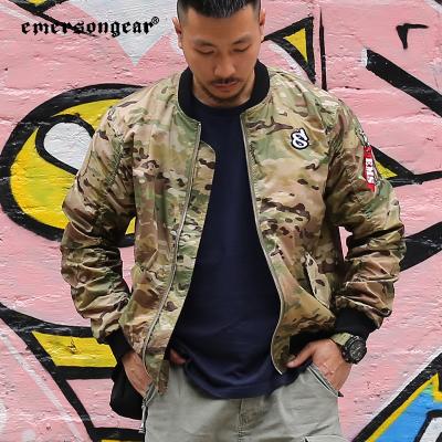 China Emersongear Custom Waterproof Camouflage Shell Sports Jacket QUICK DRY Casual Outdoor Softshell Varsity Jackets For Men for sale