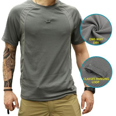 China Emersongear Wear-Resistant Anti-Wrinkle Quick-Dry Men Short Sleeve T-Shirt Custom Made Milirtary Gym Men's T-Shirts Outdoor Tactical Men's Sportswear Wear for sale