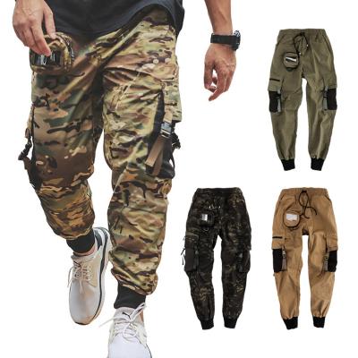 China Emersongear Anti-wrinkle 2022 New Fashion Outdoor Sports Pants Camouflage Track Casual Pants Tactical Men's Cargo Pants for sale