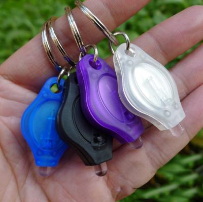 China Emergency Promotion Plastic Mini LED Key Chain ABS LED Key Chain Light Flashlight for sale