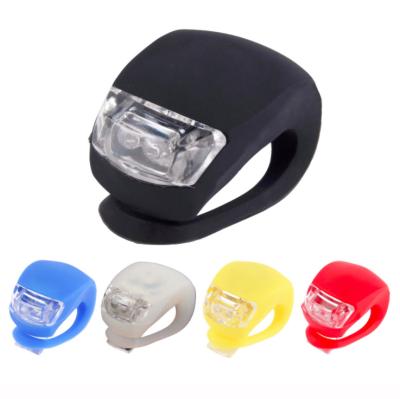 China Waterproof Colorful Decorative Silicone Led Cycling Light Magnetic Waterproof Silicone Bicycle Wrap Rear Light for sale