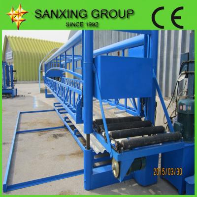 China Building Material Shops Automatic Steel Roof Panel Stacking Machine for sale