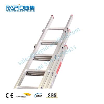 China Contemporary Aluminum Ladder Scaffolding Double Sided Step China Manufacture Multi Purpose for sale