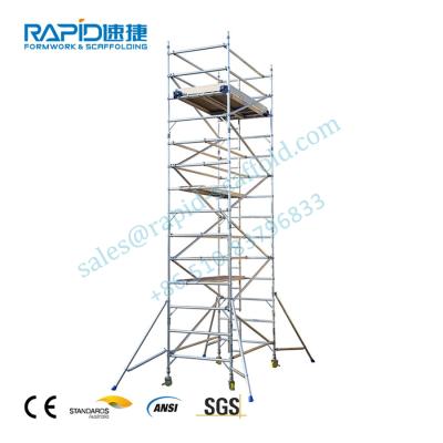 China Contemporary Construction Supplies Wholesale Scaffolding Aluminum Mobile Tower for sale