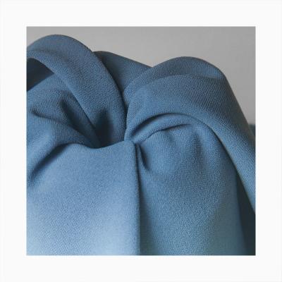 China Free Sample Ity 2 Abrasion-Resistant Way Stretch Pleated Fabrics For Dresses 3/1 Twill CEY Fabric for sale