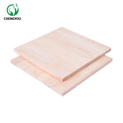 China 16mm AB Modern Rubber Wood Finger Joint Laminating Grade Board For Kitchen for sale