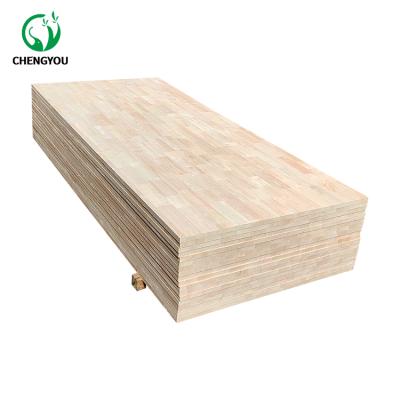 China Factory Sale 2440*1220*25mm Modern Natural Gum Wood Fingerboard Joint Kitchen for sale