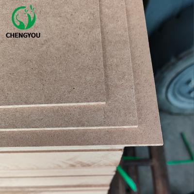 China Wholesale Moisture Proof Timber 9mm MDF Single Sided Pressing Or Double Sided MDF Price Pressing High Gloss Ordinary Grants for sale