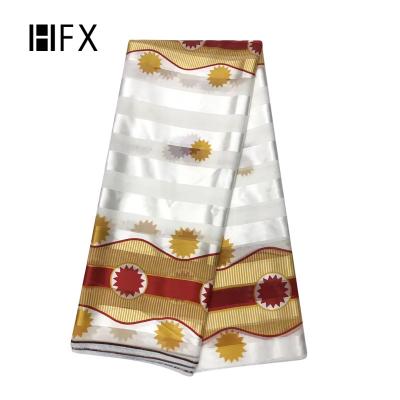 China HFX 2019 Viable French Tulle Lace Fabric Mesh Fabrics Viable African Wholesale Embroidery Fabrics For Women for sale