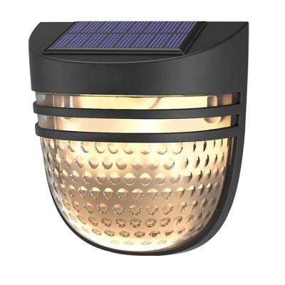 China Residential Led Solar Wall Light Outdoor Garden Solar Sensor Light for sale