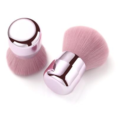 China Clean Pink Acrylic Glitter Powder Dust Brush Nail Dust Cleaning Brush Glitter Powder Remover Brush for sale